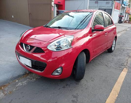NISSAN MARCH 1.6 SV 16V FLEX 4P MANUAL NISSAN MARCH 1.6 SV 16V FLEX 4P MANUAL
